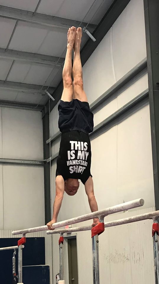 parallel bars gymnastics